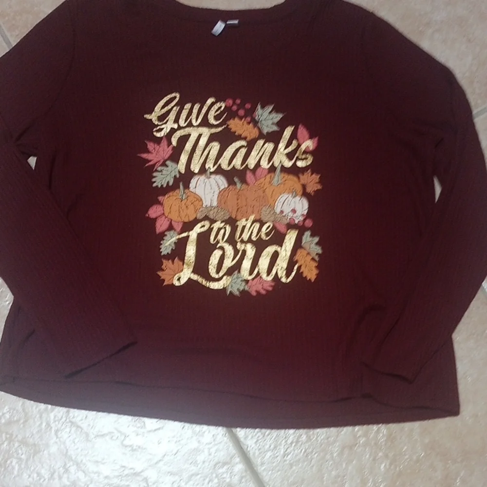 " Give Thanks To The Lord" Tee - Picture 3 of 3